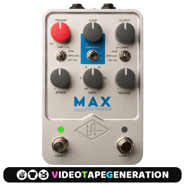 Universal Audio UA UAFX Max 맥스 프리앰프 컴프레서 기타 이펙터 페달
