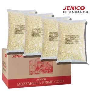 제니코 모짜렐라치즈 2.5kg x 4팩 피자치즈