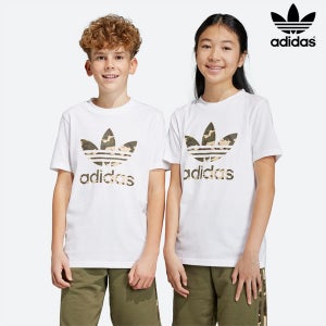 아디다스 오리지널 키즈 카모 반팔 티셔츠 IC2134