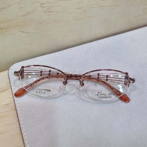 샤르망 XL1450 RE 52사이즈 초경량 라인아트 반무테 안경
