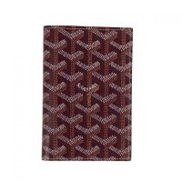 Goyard Grenelle Passport Holder Goyardine Burgundy105314