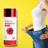 푸드올로지 빨간통다이어트 콜레올로지 티 컷 서현 신봉선 빨간 물 통 빨간맛 하비탈출 뱃살빼는 감량촉진제 내돈내산 (60정 약 1개월)