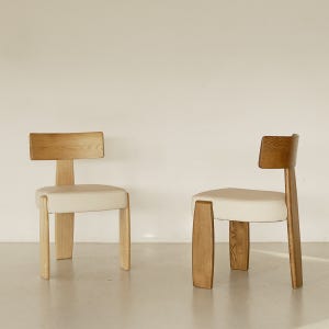 아이린 애쉬 원목 카페 인테리어 식탁 의자