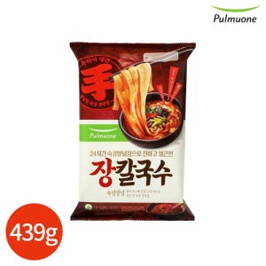 풀무원 진하고 얼큰한 장 칼국수 439g (2인분)