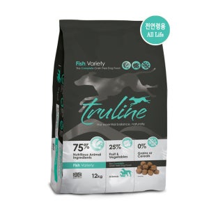 [유통기한 임박] 트루라인 피쉬 애견사료12kg(2027년03월까지)/유통기한할인