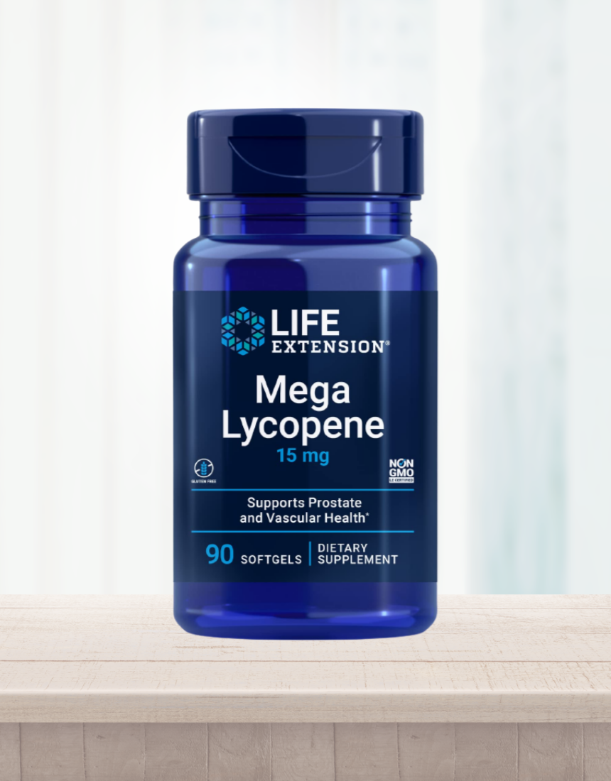 라이프익스텐션 <b>메가 라이코펜 15mg</b> 90정