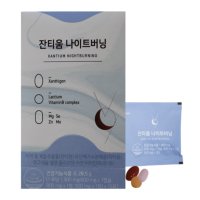 안국건강 인생뷰티 잔티움 나이트버닝 1900mg 15포