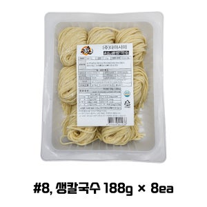 생칼국수면 188g 프리미엄생면 칼국수용