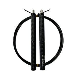 프리미엄 스텐 와이어 줄넘기 더블 베어링 초고속 회전 선수용 줄조절 스피드 더블언더