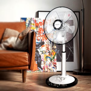 14인치 타이머 키큰 스탠드 가정용 저소음 거실 원룸 선풍기