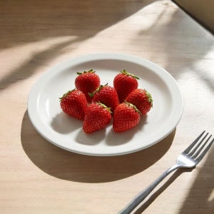 시라쿠스 뉴욕 킹스인 앞접시 그릇 플레이팅 브런치 카페 디저트 원형 접시 S 16cm, 크림화이트