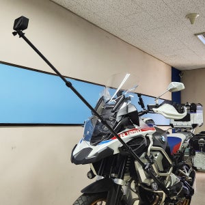 링쿠 고프로 액션캠 악세사리 바이크 오토바이 H-33 셀카봉 세트 거치대 스탠드 보이지않는 마운트