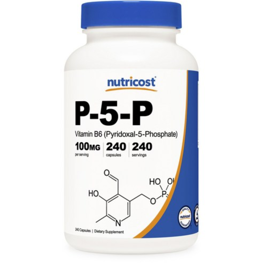 뉴트리코스트 P5P <b>비타민</b> B6 100mg 240캡슐