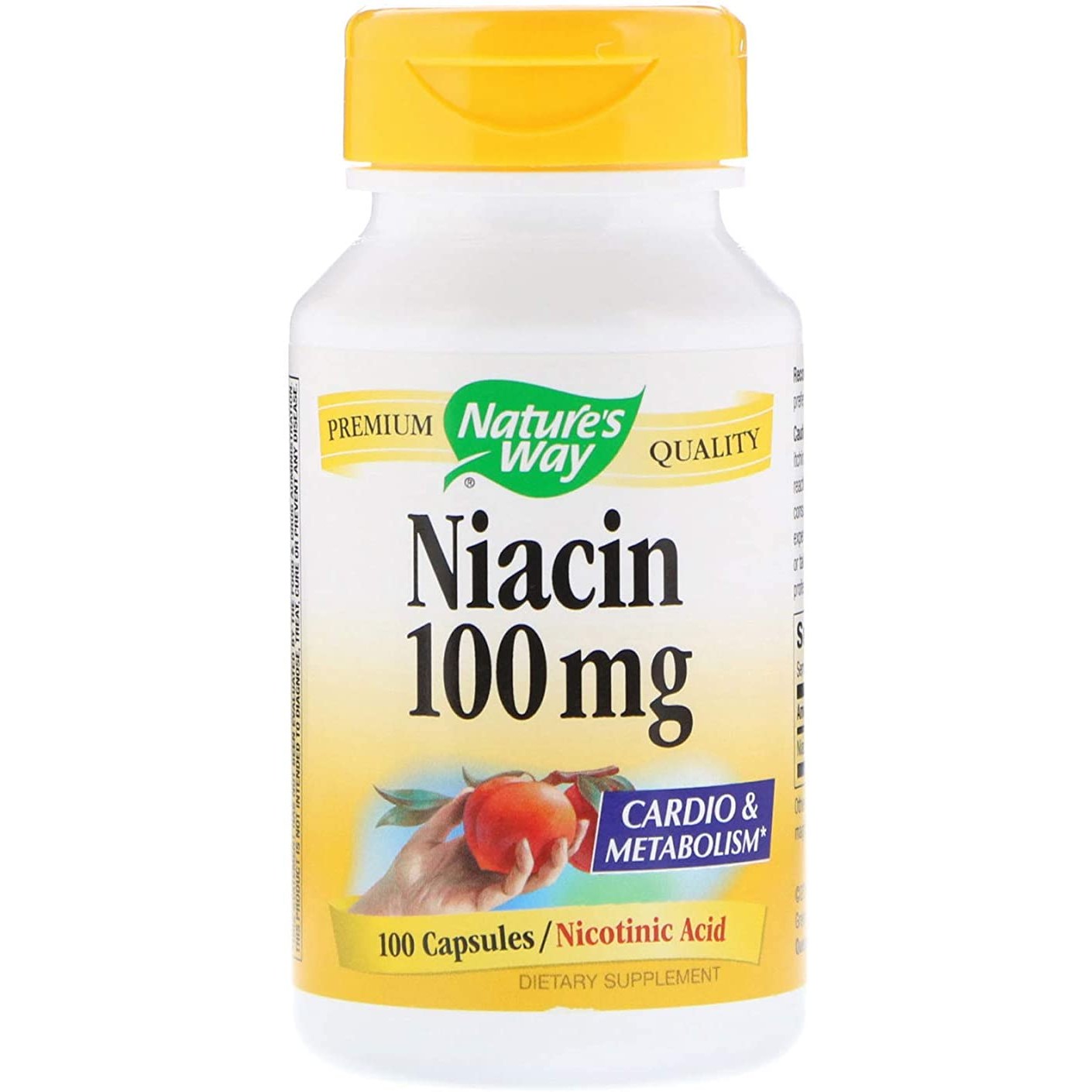 Nature’s Way 나이아신 Niacin 100mg 100캡슐 4팩