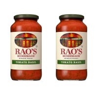 Rao’s 라오스 홈메이드 토마토 바질 소스 24oz(680g) 2팩