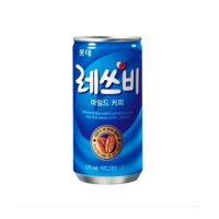 롯데칠성음료 레쓰비 마일드 커피 175ml