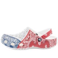 크록스 클래식 CROCS CLASSIC BANDANA CLOG MULTI