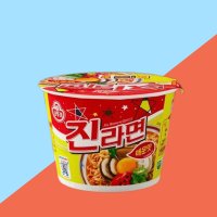 오뚜기 컵라면 진라면용기(매) 110g