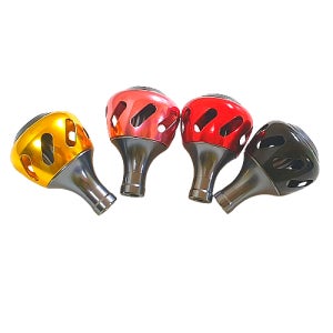 릴튜닝 스피닝릴 핸들노브 29mm 사선 금색