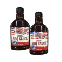 리고 오리지널 바베큐소스 510g x 2개 미국정통스타일 LIGO BBQ SAUCE