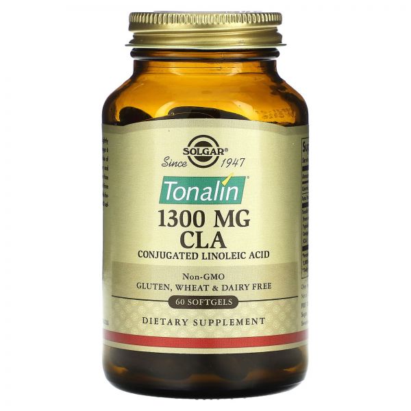 솔가 <b>Tonalin 공액리놀레산</b> CLA 1300mg 60 소프트젤