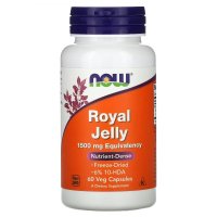 나우푸드 Royal Jelly 로얄 젤리 1500mg 60정 비건