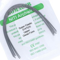 치과 용 와이어 0 개 Nitinol Arches 재료 Super Elastic Nit