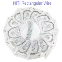 치과 용 Archwires 고 Niti 사각형 Ovoid 와이어치과 재료 봉지