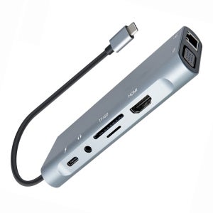 C타입허브 멀티포트 USB노트북허브 USB분배기 HDMI VGA LAN 확장 CFW416