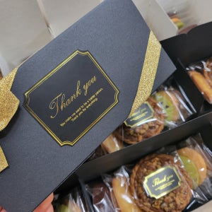 [맛있는하루]수제쿠키 호두파이 6개입 답례품 결혼 조문 감사 선물세트 기본포장