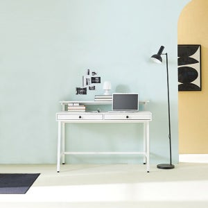 낮은선반책상1200 철제편수책상 초등학생 화이트스틸 컴퓨터 이케아 베스트리뷰 선물