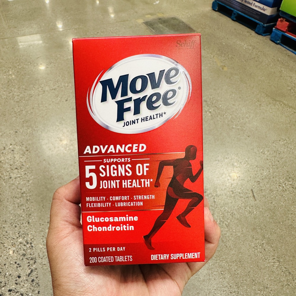 <b>쉬프</b> 무브프리 <b>무릎</b>관절영양제 글루코사민 콘드로이틴 50대 영양제 200개입