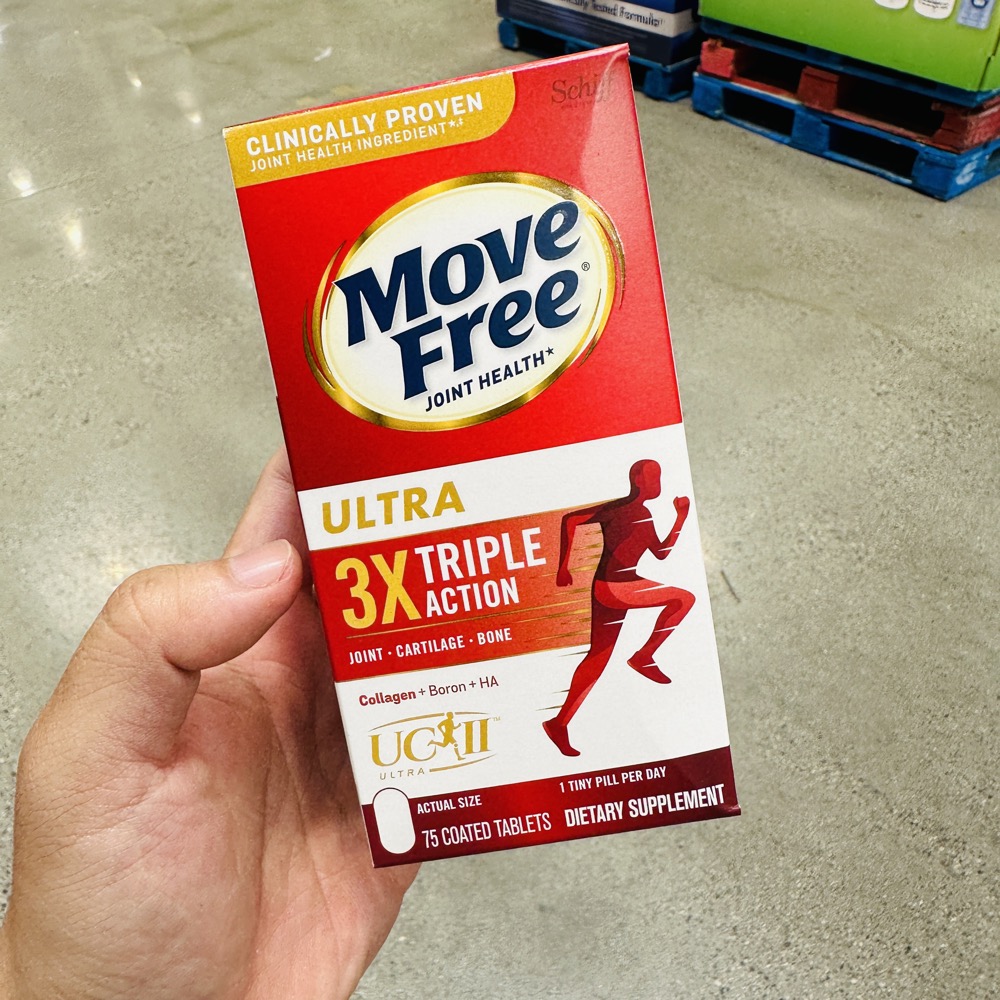 <b>쉬프</b> 무브프리 울트라 <b>무릎</b>관절영양제 글루코사민 콘드로이틴 50대 영양제 75개입