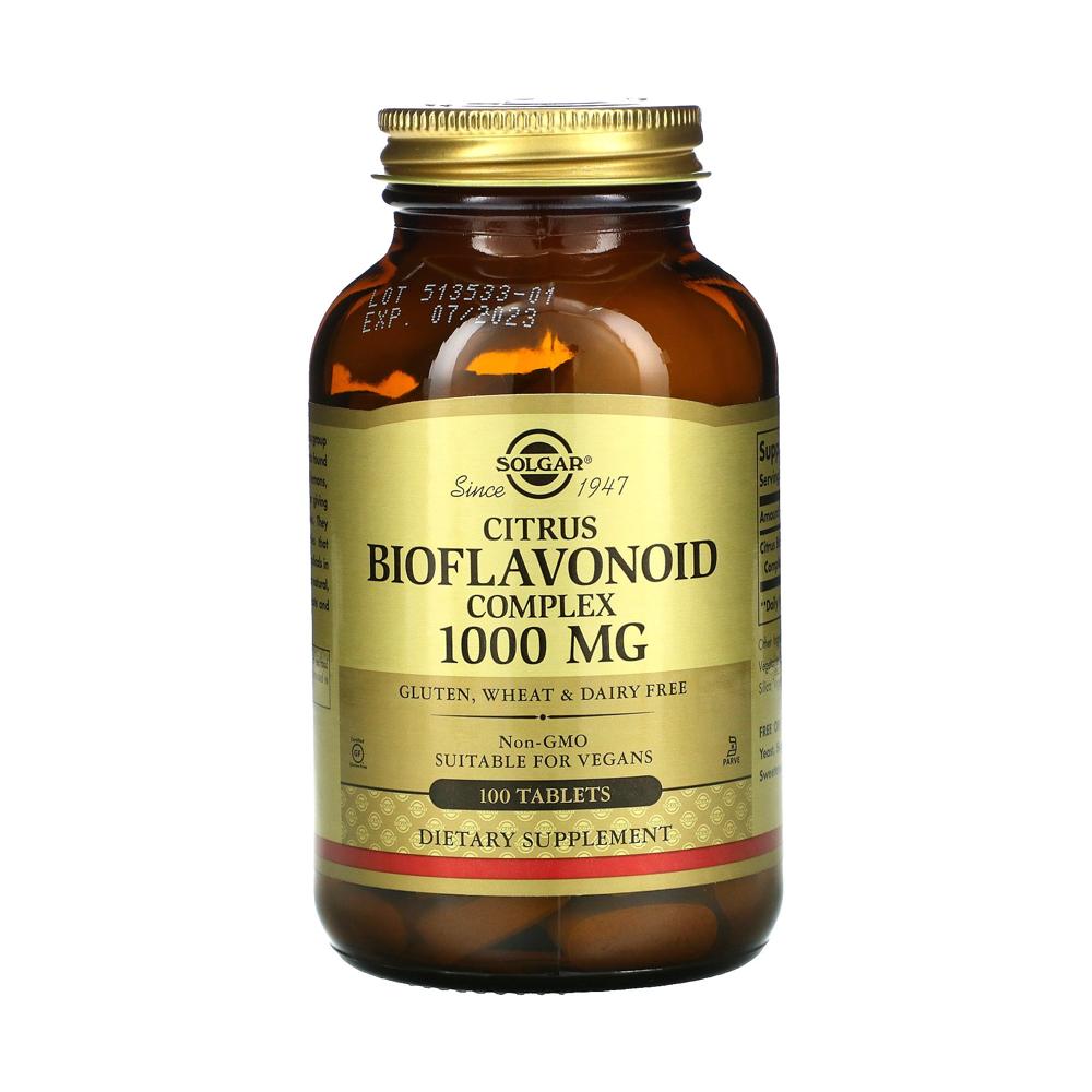 솔가 <b>시트러스 바이오플라보노이드 컴플렉스</b> 복합체 <b>1000mg</b> 100정