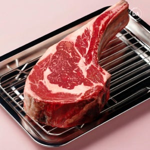 드라이에이징 토마호크 스테이크 등심 채끝 스테이크 소고기 새우살