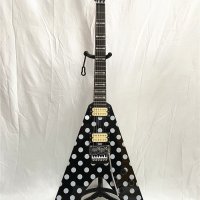 Randy Rhoads 시그니처 일렉트릭 기타 도트 피니쉬 탑 더블 쉐이크 비브라토