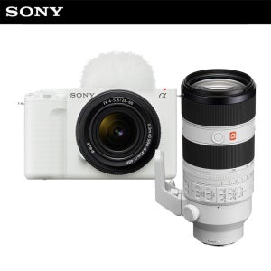 소니 카메라 ZV-E1L 화이트 (SEL2860 렌즈킷) + SEL70200GM2 패키지 / 공식대리점 브이로그 알파