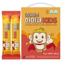 굿데이즈 하이큐KIDS 하이큐키즈 어린이홍삼 10gX100포 진세노사이드 4.2mg