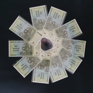 짐바브웨 10조달러 1장 (희소성 넘버원화폐) 짐바브웨10조달러 (완전미사용) 미사용급과 비교불가