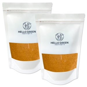 헬로우그린 라면스프파우더 조미료 분말 가루 라면스프(팩), 300g, 2개