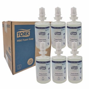 토크마일드 거품비누리필 S4 손세정제토크 물비누1000ml1Box 6개