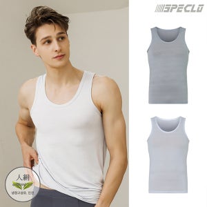 아이스핏 인견 남자 런닝 쿨러닝 메리야스 민소매 런닝셔츠 1매