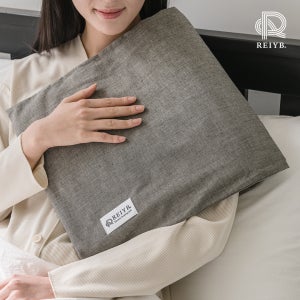 리빙제이 전자파차단 원적외선 레이브 온열찜질기 어깨 허리 등 배 무릎 복부