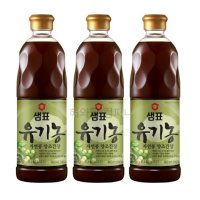 샘표 유기농 간장 860ml 3개 코스트코 대용량 자연콩 양조간장