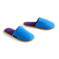 [HAY] Waffle Slippers Blue Multi 헤이 와플 슬리퍼 블루 멀티 실내화