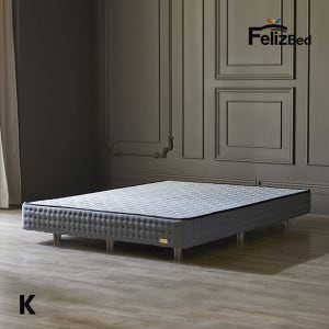 [펠리스침대] 프리미엄 시그니처 파운데이션 하단 매트리스 침대 프레임 K 킹