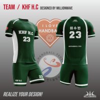 밀리언웨이브 단체 핸드볼유니폼 제작 - KHF H.C 핸드볼클럽