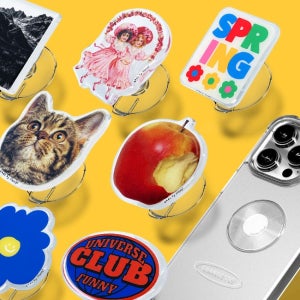 쏭스체인지톡 그립 톡홀더 탈부착 스마트톡 핸드폰 거치대 감성디자인