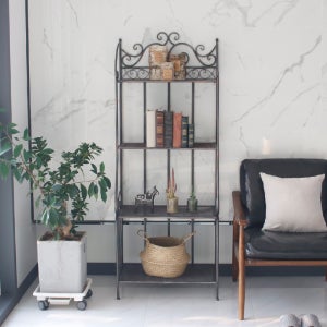 빈티지 엔틱 철제 와이드선반 (JC180127)