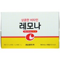 경남제약 상큼한 비타민 레모나 드링크 100ml x 10입 x 2개